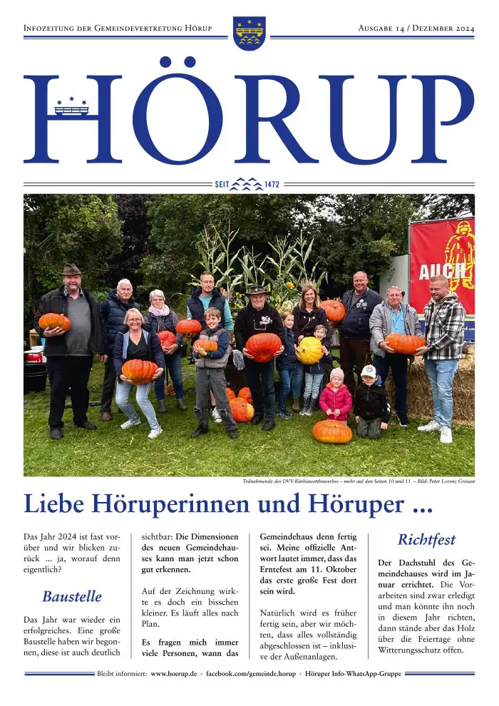 Hörup Zeitung Ausgabe 13 August 2024